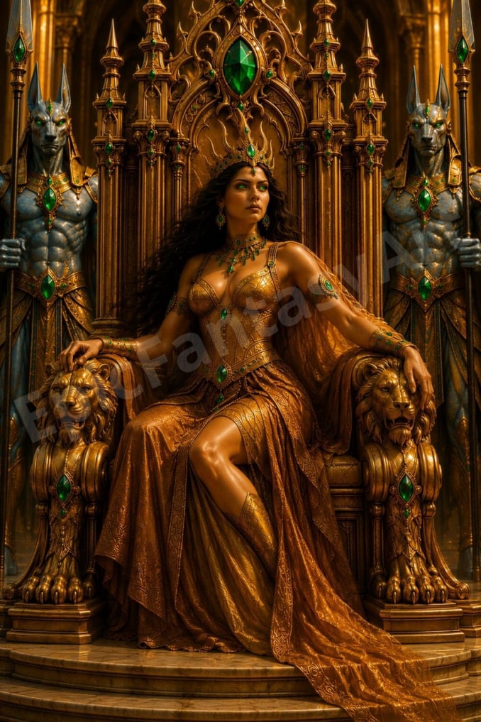 Desert Queen using ancient magic to reveal the Hidden City